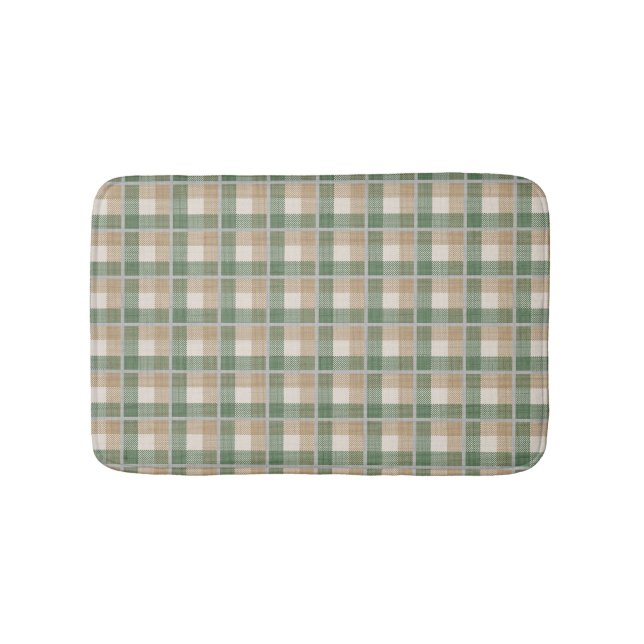 Tartan Bathroom Mat (Front)