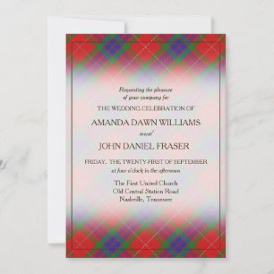 Tartan Beauty Clan Fraser Scottish Plaid