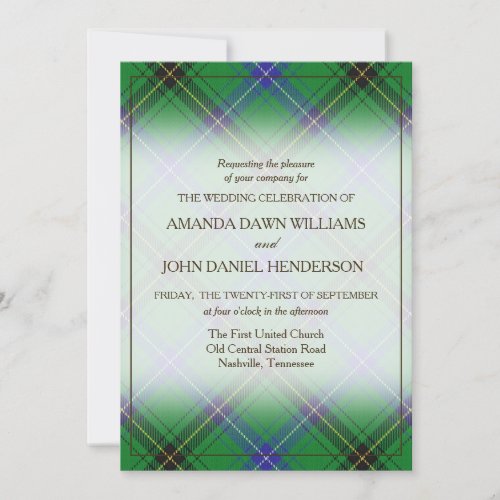 Tartan Beauty Clan Henderson Scottish Plaid