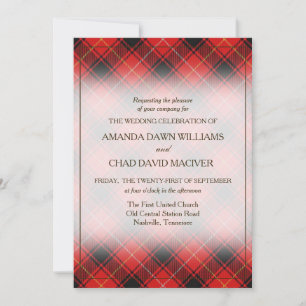 Tartan Beauty Clan MacIver Scottish Plaid