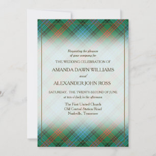 Tartan Beauty Clan Ross Scottish Plaid