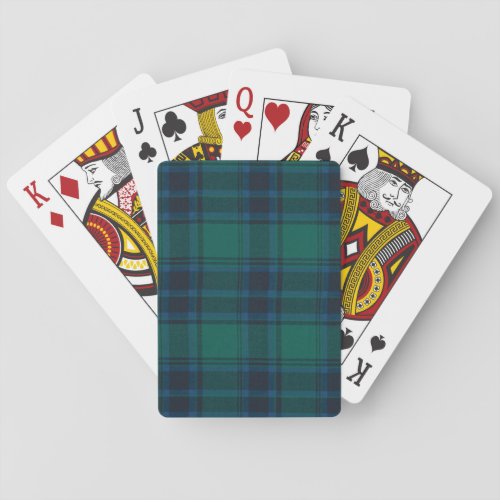 Tartan Bicycle Playing Cards