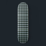 Tartan Clan Gordon Plaid Purple Green Checkered Skateboard<br><div class="desc">Looking for instant good mood? Just add sun and sand together with this Clan Gordon tartan purple green black white checkered desing. Makes a great gift or just treat yourself. TIP: Consider pairing this with our matching complementary tote bag, yoga mat, or paper napkin as the perfect gift for the...</div>