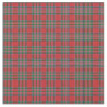 Tartan Clan MacBean Plaid Pattern Red Green Check Fabric