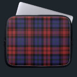 Tartan Clan MacLachlan Plaid Red Purple Checkered Laptop Sleeve<br><div class="desc">Clan MacLachlan tartan black purple red checkered design laptop sleeve for anyone who loves classic and elegant cover that's great to give your laptop somewhere comfy to lay down and reduce scratches Celebrate all things Scottish tradition with this cool Clan MacLachlan tartan print laptop sleeve TIP: Great to pair with...</div>
