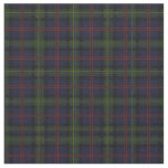 Tartan Clan Malcolm Plaid Pattern Green Blue Red Fabric