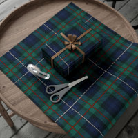 Tartan Clan Robertson Plaid Green Purple Check