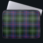 Tartan Clan Sutherland Plaid Purple Green Check Laptop Sleeve<br><div class="desc">Clan Sutherland tartan purple, black, and green checkered design laptop sleeve for anyone who loves classic and elegant covers for their accessories. Give your laptop somewhere comfortable to lay down and help reduce scratches. Available in 10", 13", and 15" sizes and makes a perfect gift for our tech-obsessed family, friends,...</div>