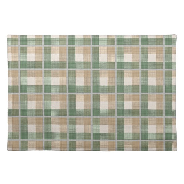 Tartan Cloth Placemat (Front)
