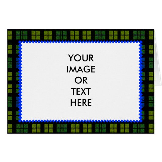 Tartan Colors 1 The MUSEUM Zazzle Gifts Template (Front Horizontal)