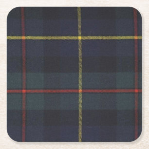Tartan Custom Square Coasters