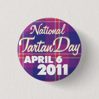 Tartan Day 2011: Mini Pinback Button