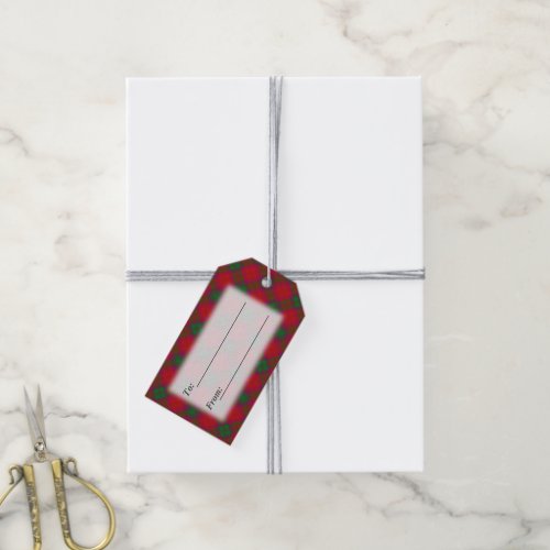 Tartan Delights Clan MacNab Plaid Gift Tags