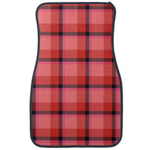 Tartan Design Car Mat
