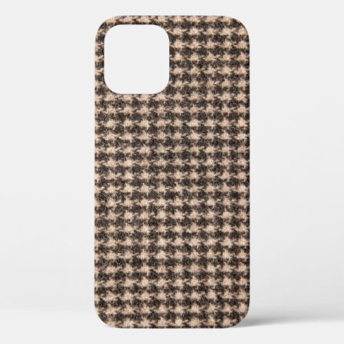 Tartan Design Cloth Texture iPhone 12 Case
