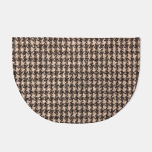 Tartan Design Cloth Texture Doormat
