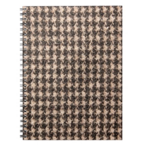 Tartan Design Cloth Texture Notebook