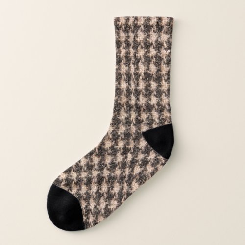 Tartan Design Cloth Texture Socks