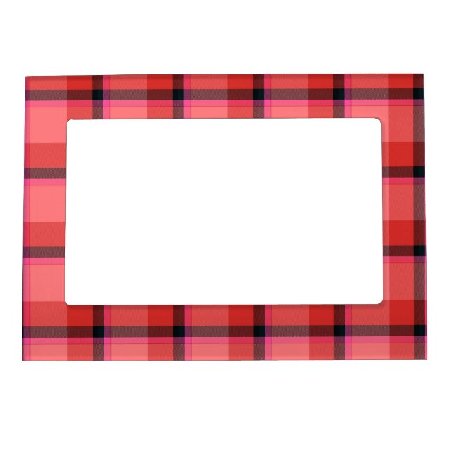 Tartan Design Magnetic Frame (Front)