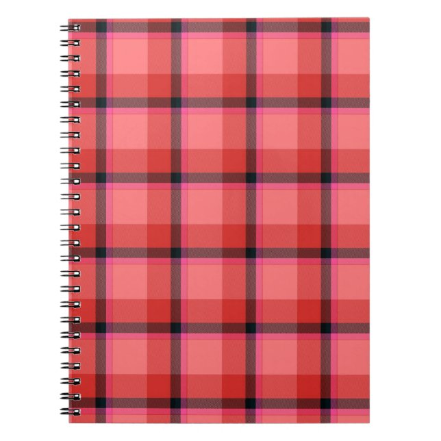 Tartan Design Notebook (Front)