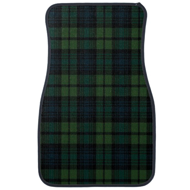 Tartan Fabric Car Mats Full Set (set of 2) (Front)