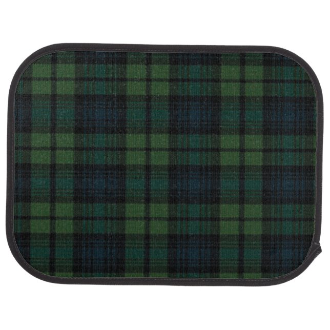 Tartan Fabric Car Mats (Rear) (set of 2) (Rear)