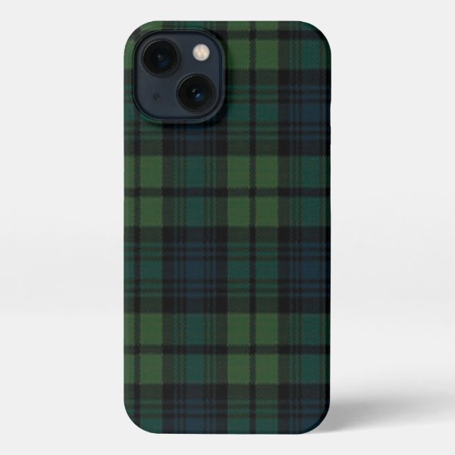 Tartan Fabric iPhone 13 iPhone Case (Back)