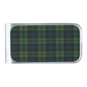 Tartan Fabric Money Clip