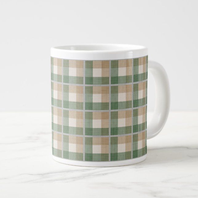 Tartan Giant Coffee Mug (Front Right)