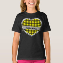 Tartan Hearts Highland Dance girls' tank top