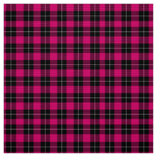 Pink Tartan Fabric | Zazzle