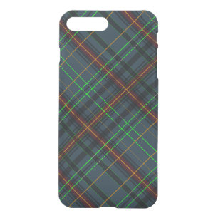 Tartan in blue, orange, green... iPhone 8 plus/7 plus case