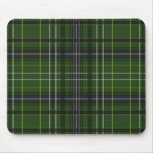 Tartan in green mouse pad