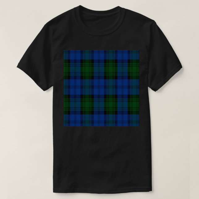 Tartan Kerr Hunting T-Shirt (Design Front)