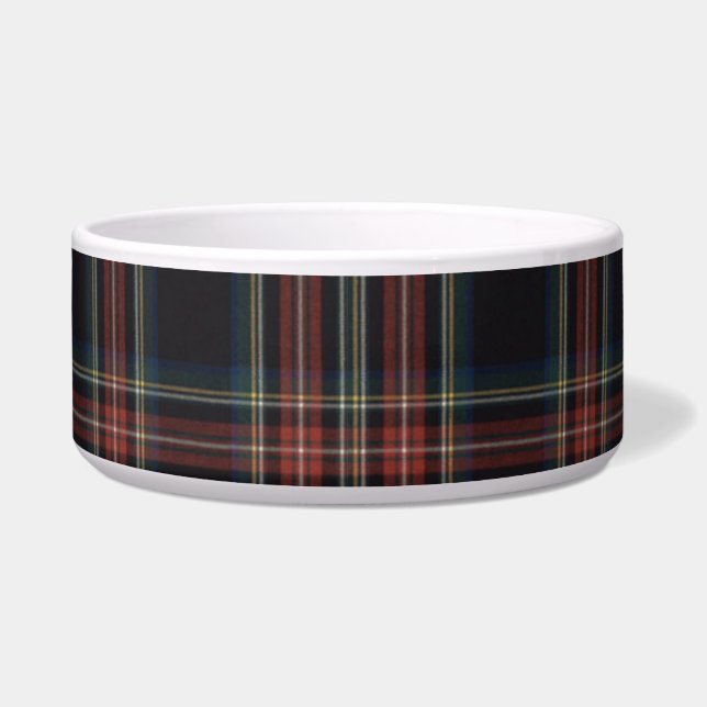 Tartan Large Pet Bowl (Front)