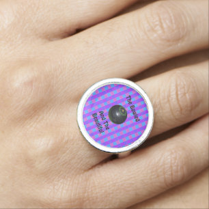 Tartan Lawn Bowls Bowled Beautiful Design, Ring