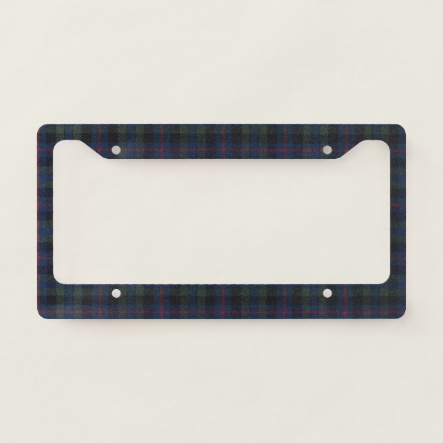 Tartan License Plate Frame (Front)