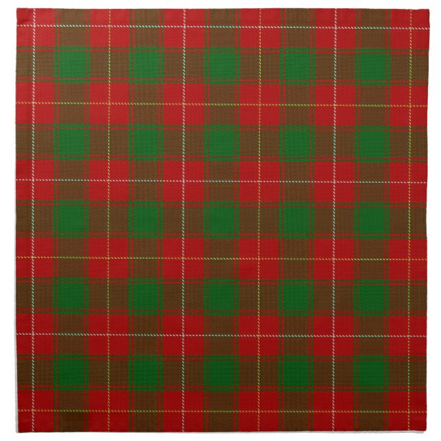 Tartan Macfie Cloth Napkin (Front)
