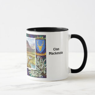 Tartan Mug, Clan Mackenzie, Mug