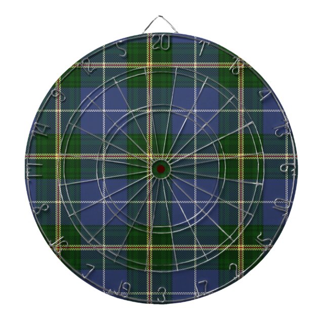 Tartan of Nova Scotia Dart Board (Front)