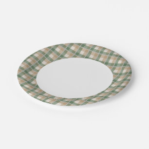 Tartan Paper Plates