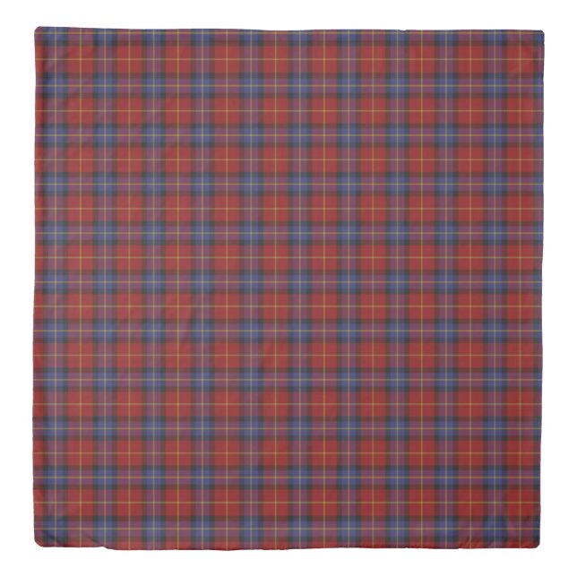 Tartan pattern duvet cover (Front)