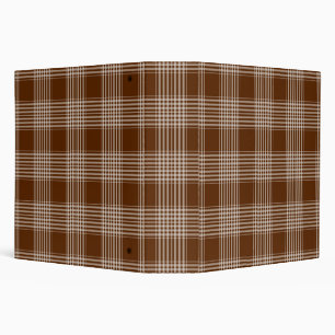 Tartan Pattern Fabric Avery Signature 1.5" Binder