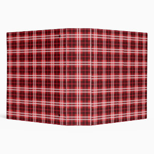 Tartan Pattern Fabric Avery Signature 1.5" Binder
