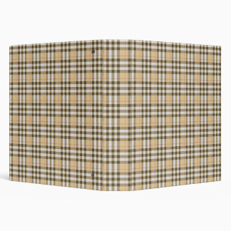 Tartan Pattern Fabric Avery Signature 1.5" Binder