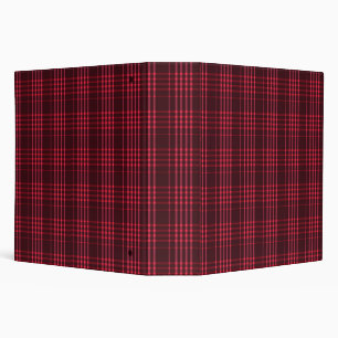 Tartan Pattern Fabric Avery Signature 1.5" Binder