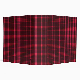 Tartan Pattern Fabric Avery Signature 1.5" Binder