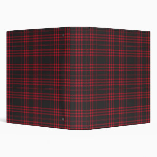 Tartan Pattern Fabric Avery Signature 1.5" Binder