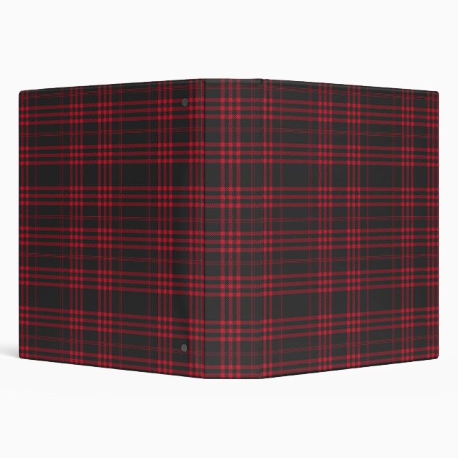 Tartan Pattern Fabric Avery Signature 1.5" Binder (Background)