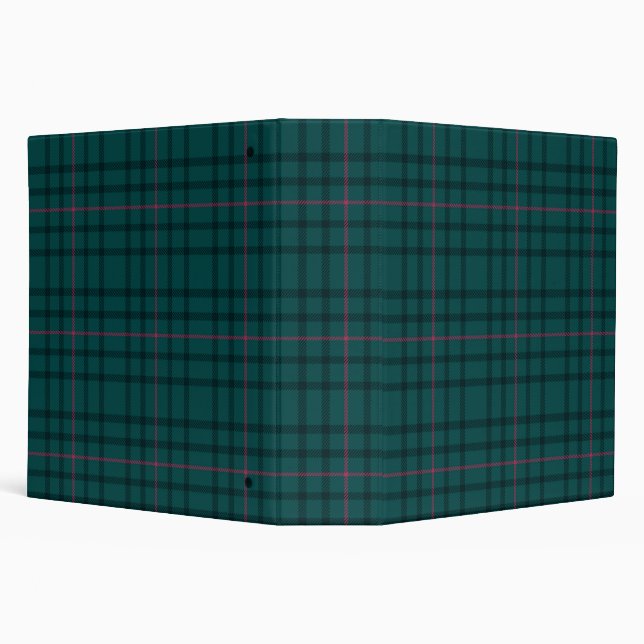 Tartan Pattern Fabric Avery Signature 1.5" Binder (Background)